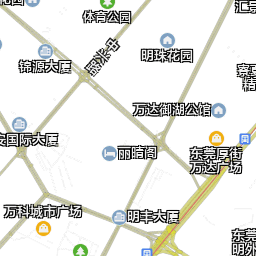 珊美社区卫星地图 - 广东省东莞市厚街镇珊美社区地图