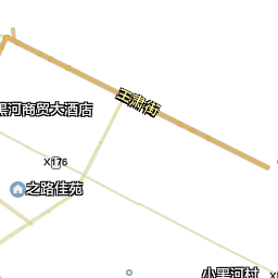 黑河市卫星地图 黑龙江省黑河市,区,县,村各级地图浏览